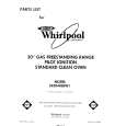 WHIRLPOOL SF3040SRW1 Catálogo de piezas
