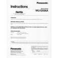 PANASONIC WUSX06A Manual de Usuario