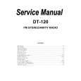 SANGEAN DT-120 Manual de Servicio