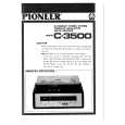 PIONEER C-3500 Manual de Usuario