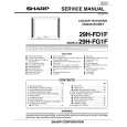 SHARP 29HFD1F Manual de Servicio