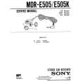 SONY MDR-E505K Manual de Servicio