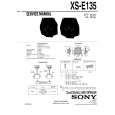 SONY XS-E135 Manual de Servicio