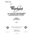 WHIRLPOOL RF3165XWW2 Catálogo de piezas