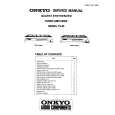 ONKYO TX30 Manual de Servicio