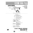 SONY ECM-144 Manual de Servicio
