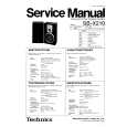 TECHNICS SB-X210 Manual de Servicio