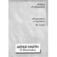 ARTHUR MARTIN ELECTROLUX RC2450W Manual de Usuario