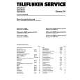 TELEFUNKEN 580 Manual de Servicio