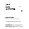 PIONEER S-MS500CR/XJM/E Manual de Servicio