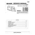 SHARP VL-E66H Manual de Servicio