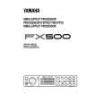YAMAHA FX500 Manual de Usuario