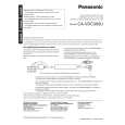 PANASONIC CAVDC300U Manual de Usuario
