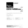 PIONEER CDX-M92 ZBM Manual de Servicio
