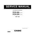 CASIO PCR260 Manual de Servicio