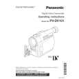 PANASONIC PVDV101D Manual de Usuario