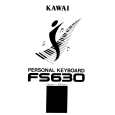KAWAI FS630 Manual de Usuario