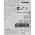 PANASONIC DVDA112U Manual de Usuario