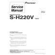 PIONEER S-H220V/XDCN Manual de Servicio