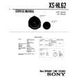 SONY XS-HL62 Manual de Servicio