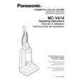 PANASONIC MCV414 Manual de Usuario