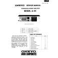 ONKYO A44 Manual de Servicio