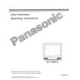 PANASONIC CT32G11U Manual de Usuario