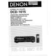 DENON DCD-1015 Manual de Usuario