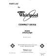 WHIRLPOOL LDR3422AW0 Catálogo de piezas