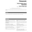 PANASONIC WVPB4164 Manual de Usuario