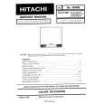 HITACHI C21F100 Manual de Servicio