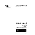 NAKAMICHI 480 Manual de Servicio