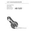 SENNHEISER HD 520 Manual de Usuario