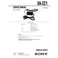 SONY XACC1 Manual de Servicio