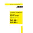 ZANUSSI FLS422C Manual de Usuario
