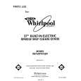 WHIRLPOOL RB760PXXW0 Catálogo de piezas