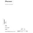 PIONEER BDP-51FD/WSXJ52 Manual de Usuario