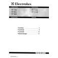 ELECTROLUX TF1118G Manual de Usuario