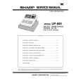 SHARP UP-600USM Manual de Servicio