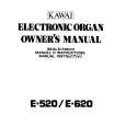 KAWAI E620 Manual de Usuario