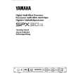 YAMAHA SPX90II Manual de Usuario