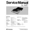 TECHNICS SL1500 Manual de Servicio