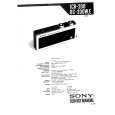SONY ICR-200 Manual de Servicio