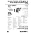 SONY CCD-TRV730E Manual de Servicio