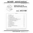 SHARP AR-C170M Manual de Servicio