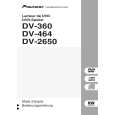 PIONEER DV-360-S/WYXK/FG Manual de Usuario