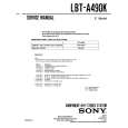 SONY LBT-A490K Manual de Servicio