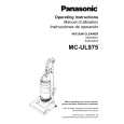 PANASONIC MCUL975 Manual de Usuario