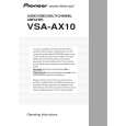 PIONEER VSA-AX10/HY Manual de Usuario