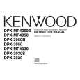 KENWOOD DPX-3030S Manual de Usuario